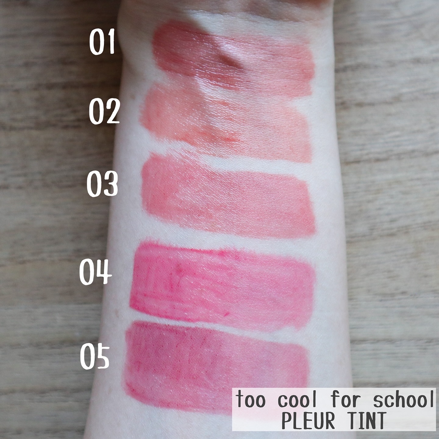 プリュールティント #1 ドリズル/too cool for school/リップティントを使ったクチコミ（2枚目）