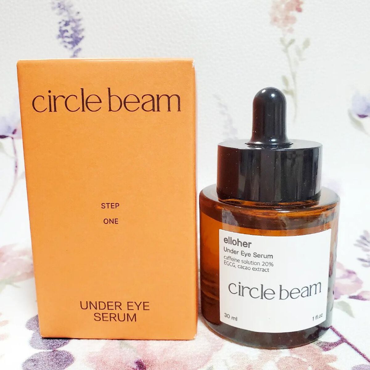 サークルビーム - Under Eye Serum/elloher/美容液を使ったクチコミ(6枚目)