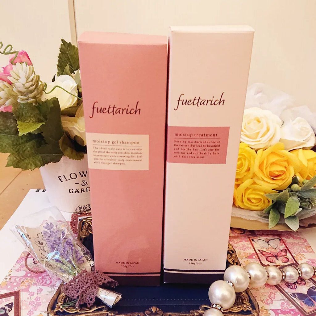 モイストアップ ジェル シャンプー/トリートメント/fuettarich (フエッタリッチ)/サロンシャンプーを使ったクチコミ(7枚目)