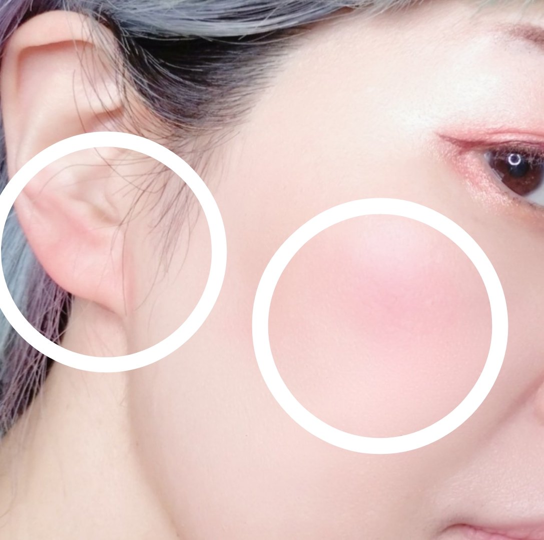 ローズ チーク カラー N/ANNA SUI/パウダーチークを使ったクチコミ（3枚目）