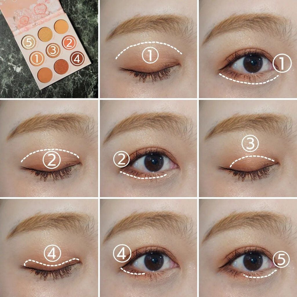 アプリコット ミー ノット/ColourPop/アイシャドウパレットを使ったクチコミ(4枚目)