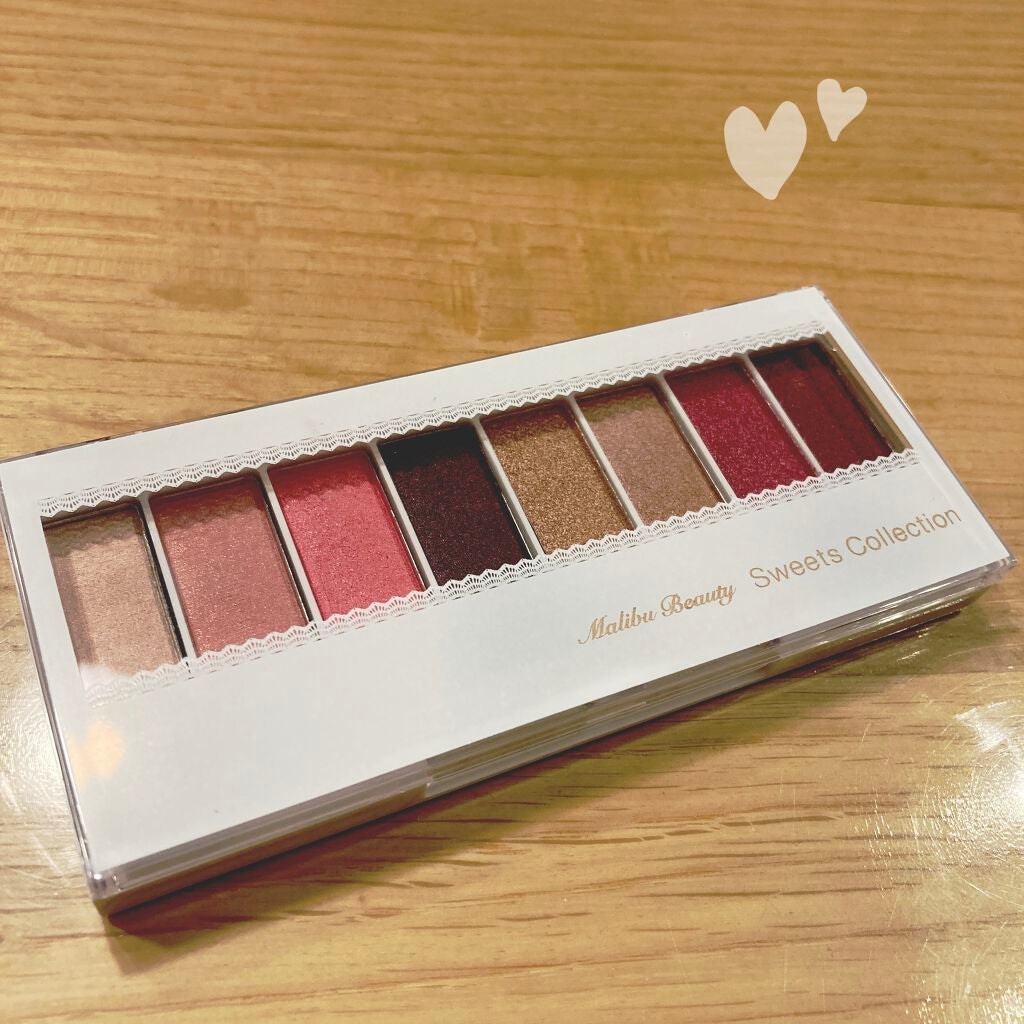 スイーツコレクション/マリブビューティー/アイシャドウパレットを使ったクチコミ(1枚目)