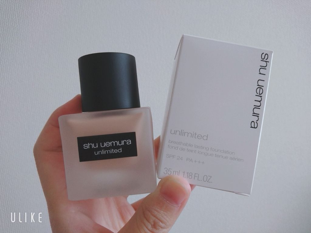 （旧）アンリミテッド ラスティング フルイド/shu uemura/リキッドファンデーションを使ったクチコミ（1枚目）