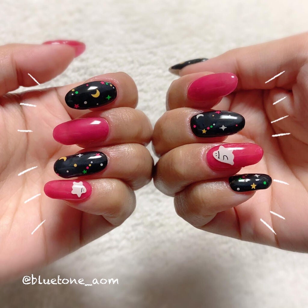 セミキュアジェルネイル(ハンド)/ohora/ネイルシールを使ったクチコミ(6枚目)