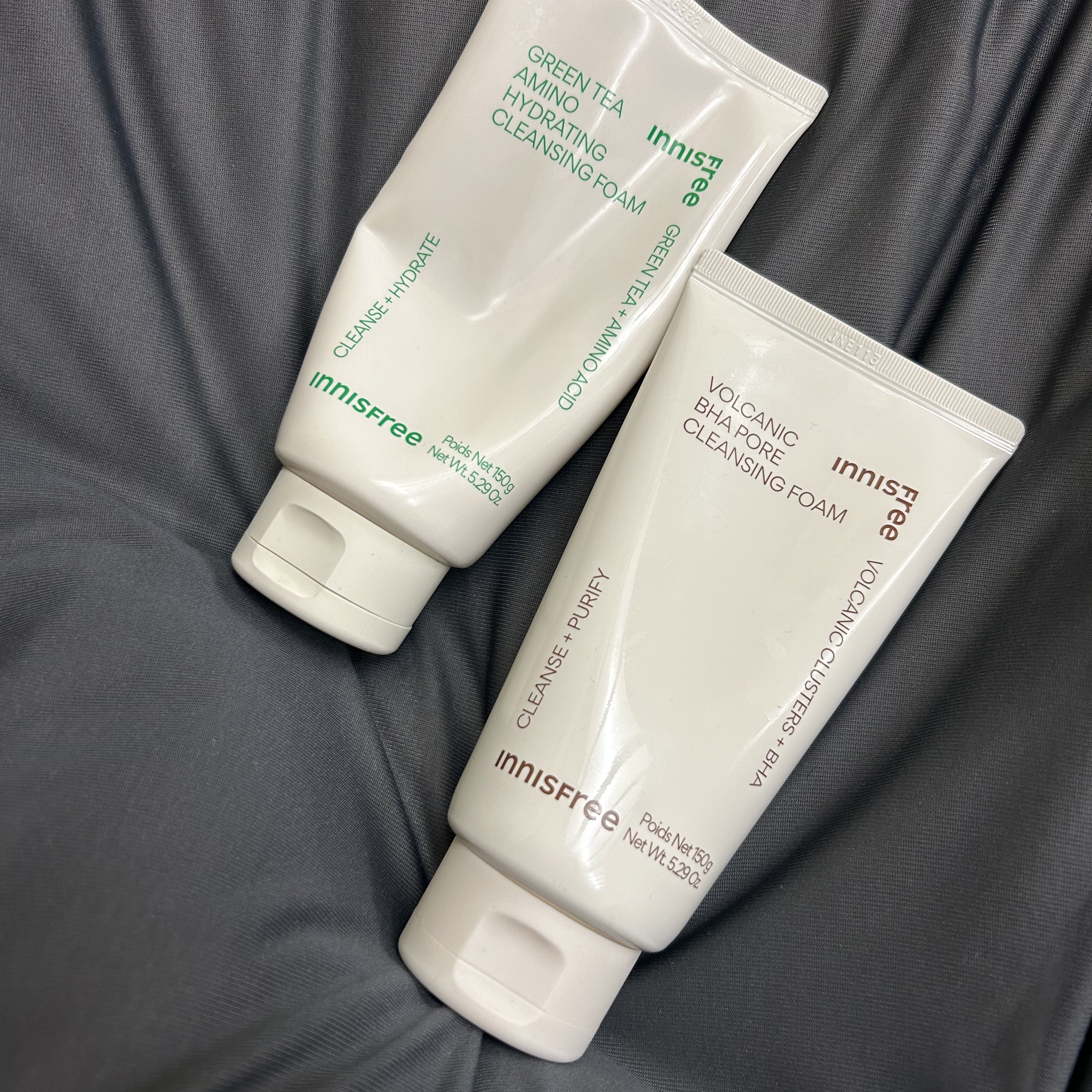 ヴォルカニック　ポア　クレンジングフォーム 本体150g/innisfree/洗い流すパック・マスクを使ったクチコミ（1枚目）