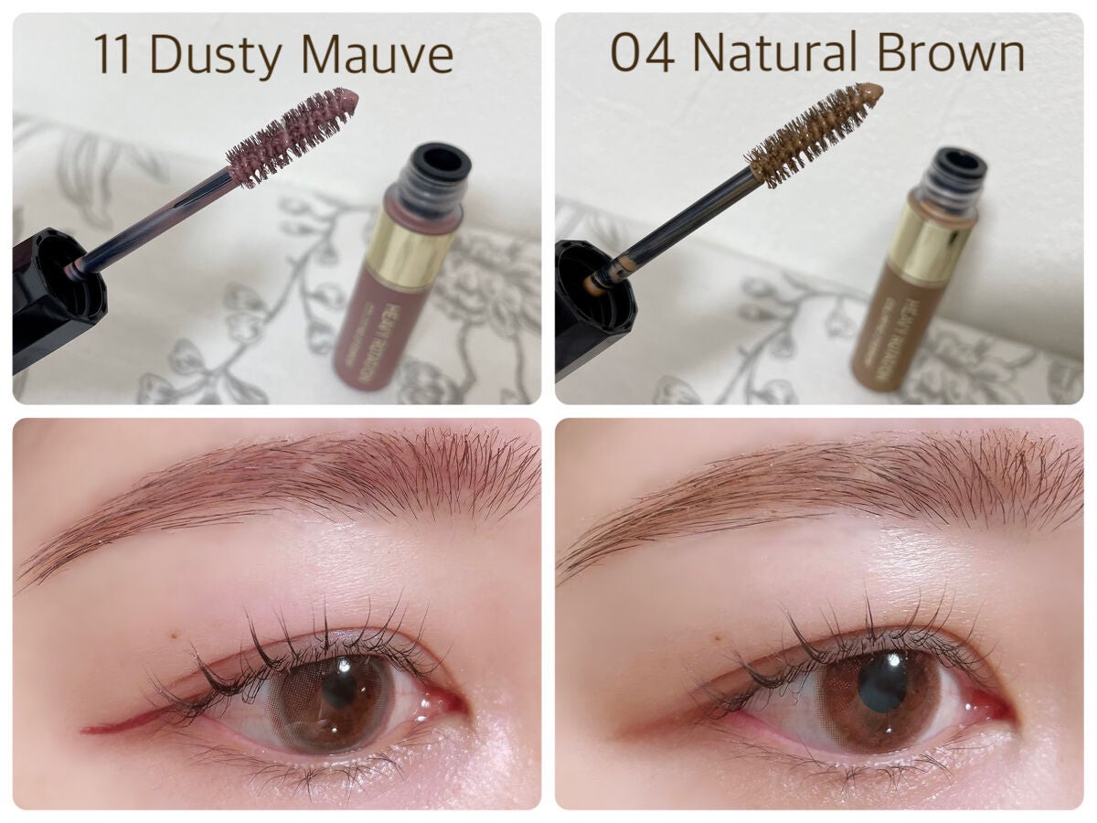 カラーリングアイブロウ/ヘビーローテーション/眉マスカラを使ったクチコミ(4枚目)