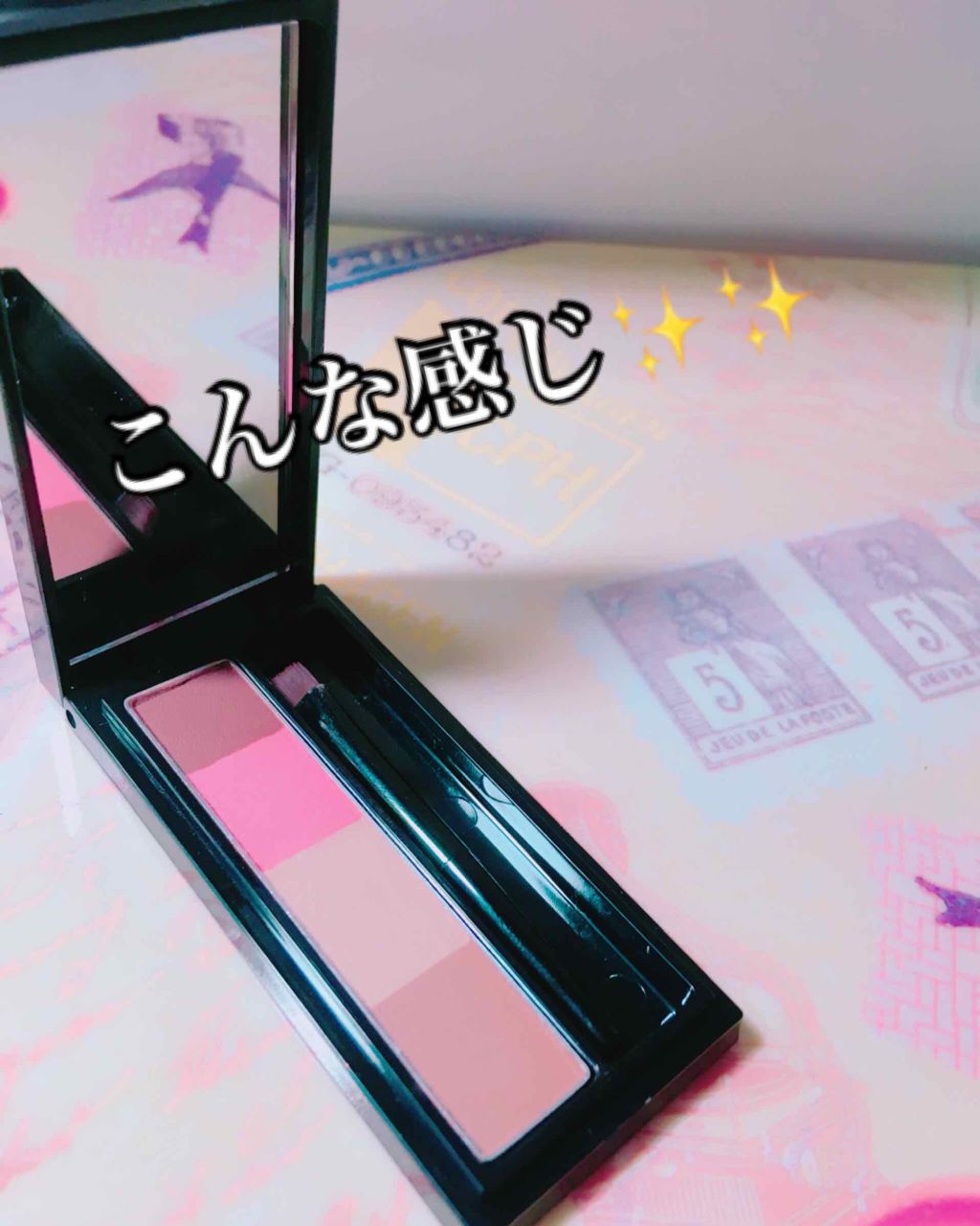 リシェ カラーリング アイブロウパウダー/Visée/パウダーアイブロウを使ったクチコミ（2枚目）