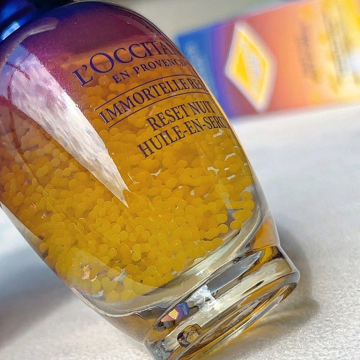 ã€ã¢ãŒãã« ãªãŒããŒãã€ããªã»ããã»ã©ã /L'OCCITANE/çŸå®¹æ¶²ã䜿ã£ãã¯ãã³ãïŒ3æç®ïŒ