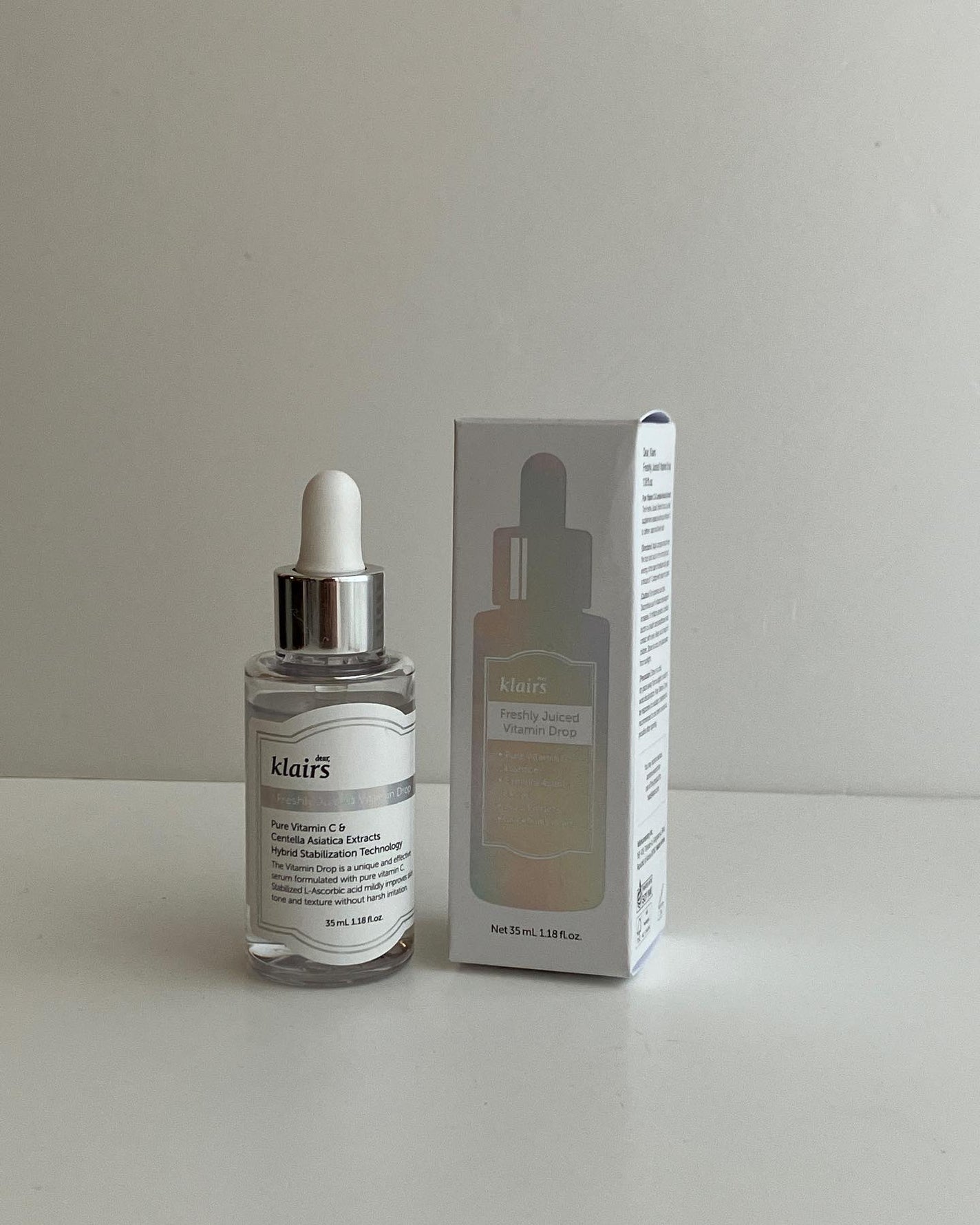 フレッシュリージュースドビタミンドロップ(35ml)/Klairs/美容液を使ったクチコミ(5枚目)
