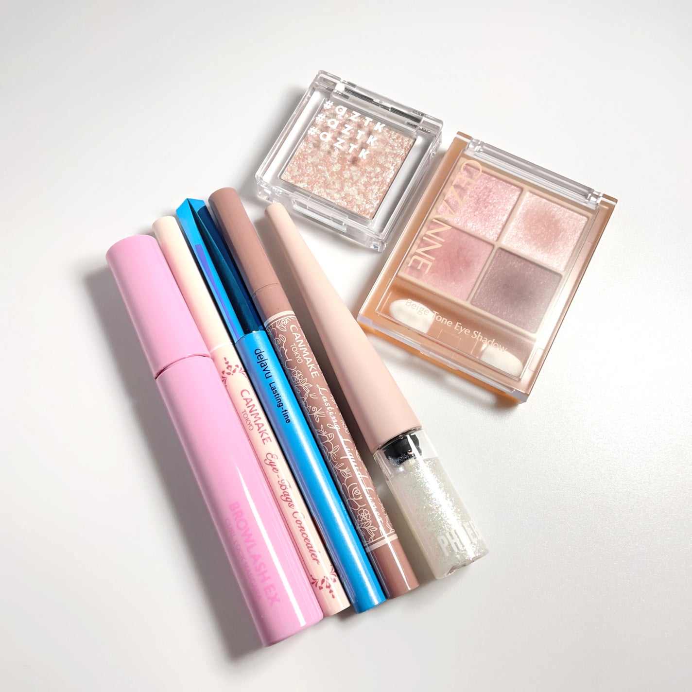 ベージュトーンアイシャドウ/CEZANNE/アイシャドウパレットを使ったクチコミ(2枚目)