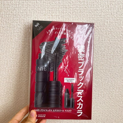 おにぎり on LIPS 「NARSクライマックスエクストリームマスカラミニサイズが820..」(4枚目)