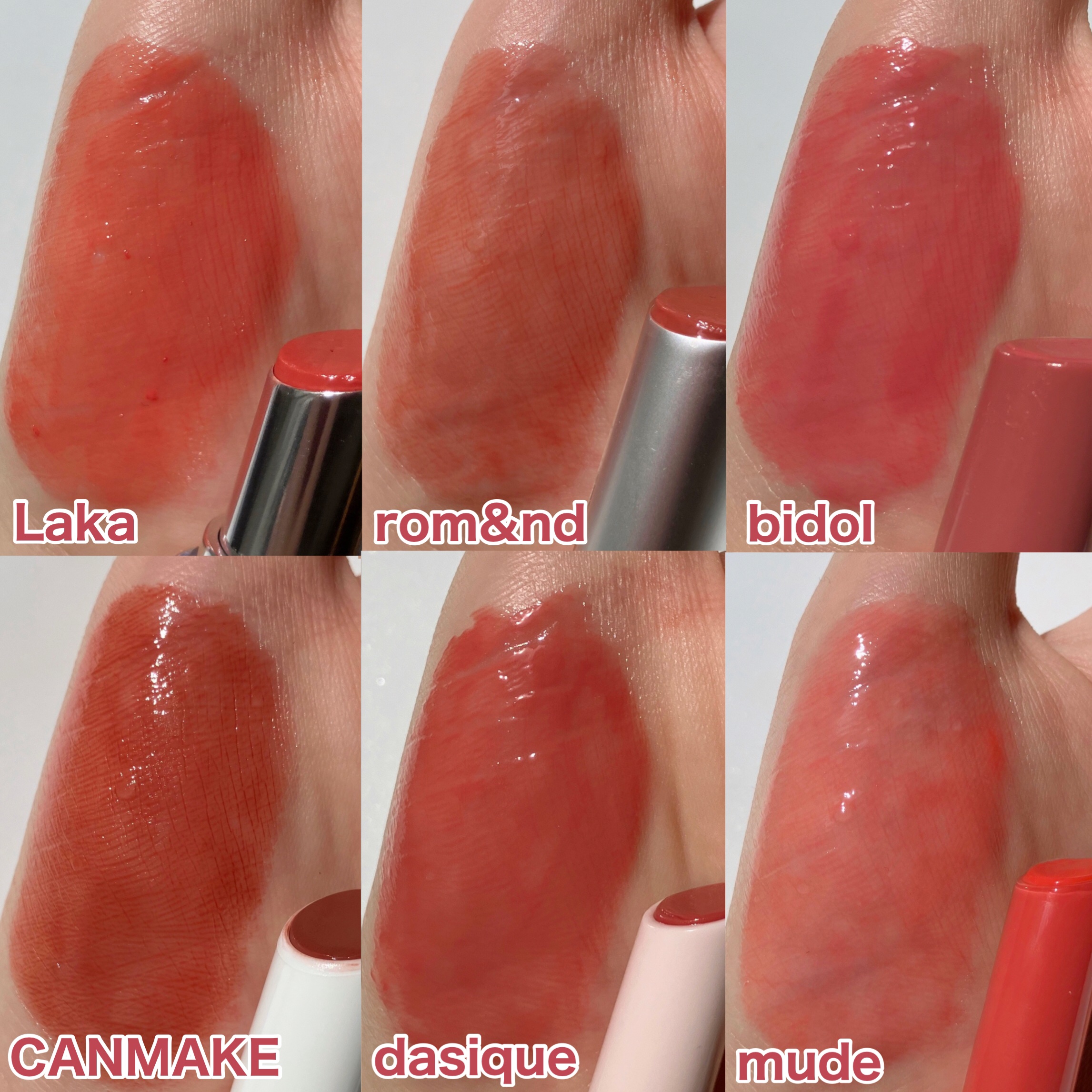 ドリズルバーム/mude./口紅を使ったクチコミ（2枚目）