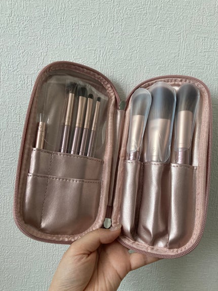 ブラックメイクブラシ8本セット-Dawnシリーズ/SIXPLUS/メイクブラシを使ったクチコミ(4枚目)