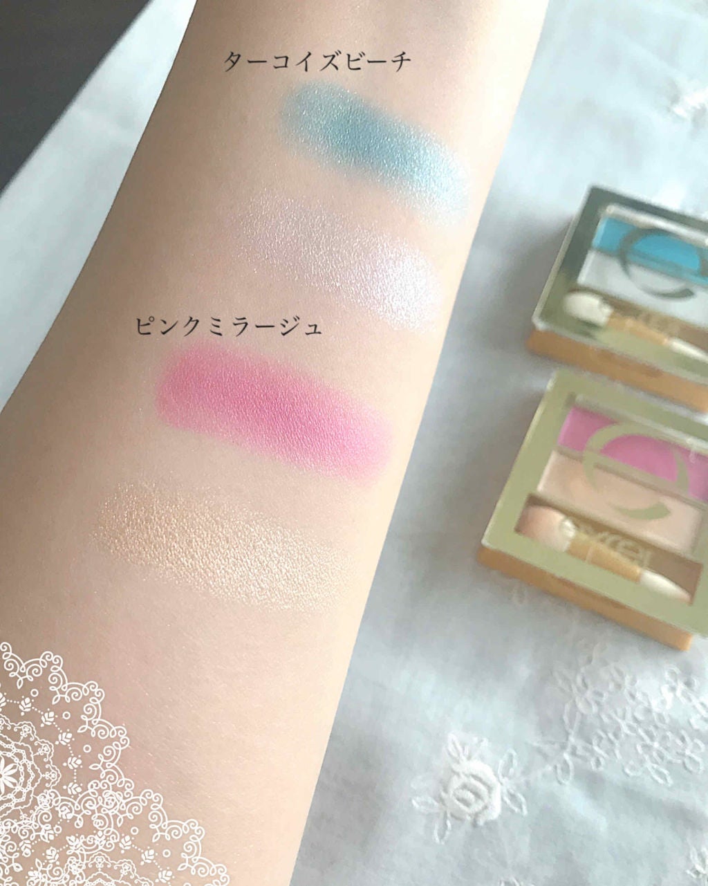 デュアルアイシャドウ N/excel/アイシャドウパレットを使ったクチコミ(4枚目)