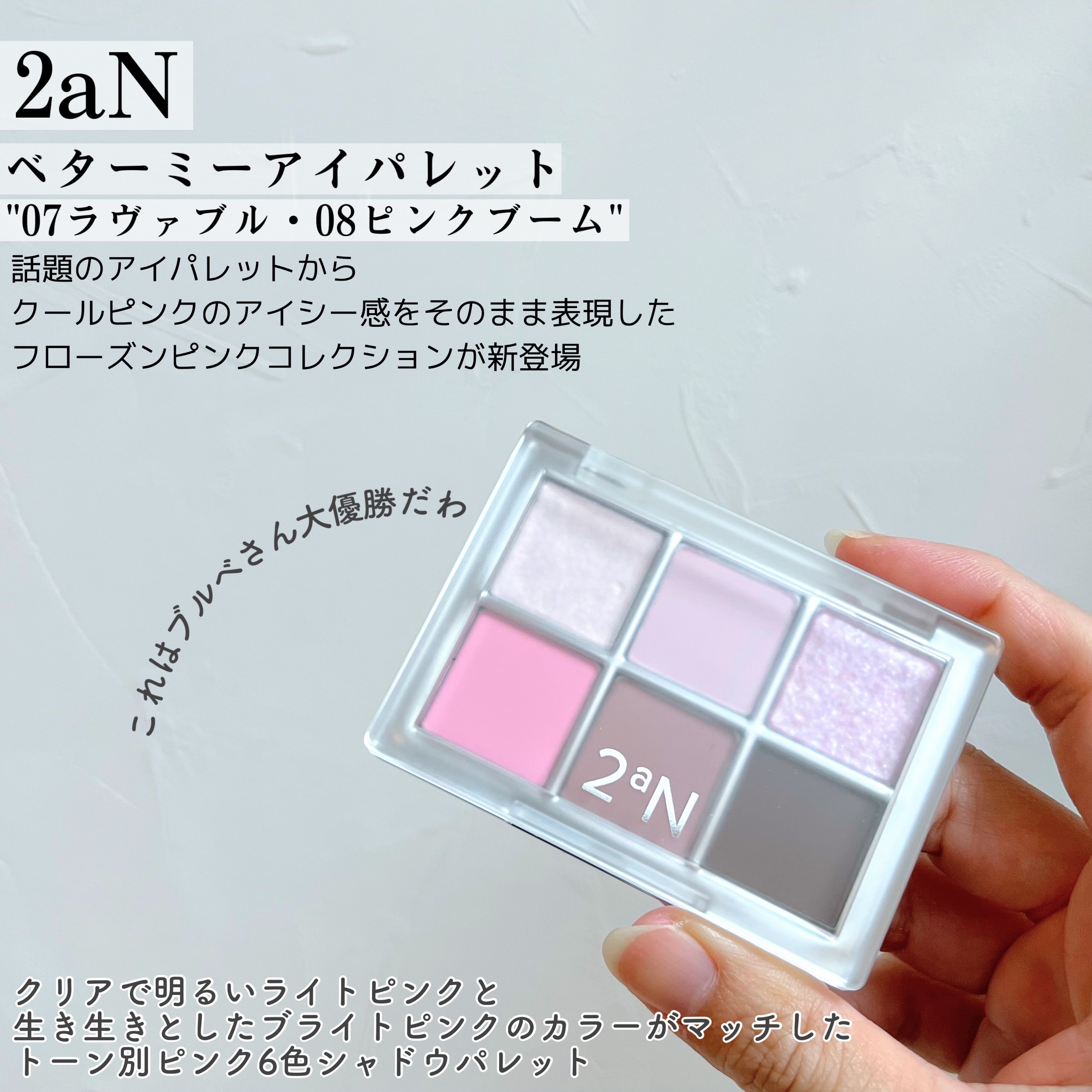 ベターミーアイパレット/2aN/マルチパレットを使ったクチコミ（2枚目）