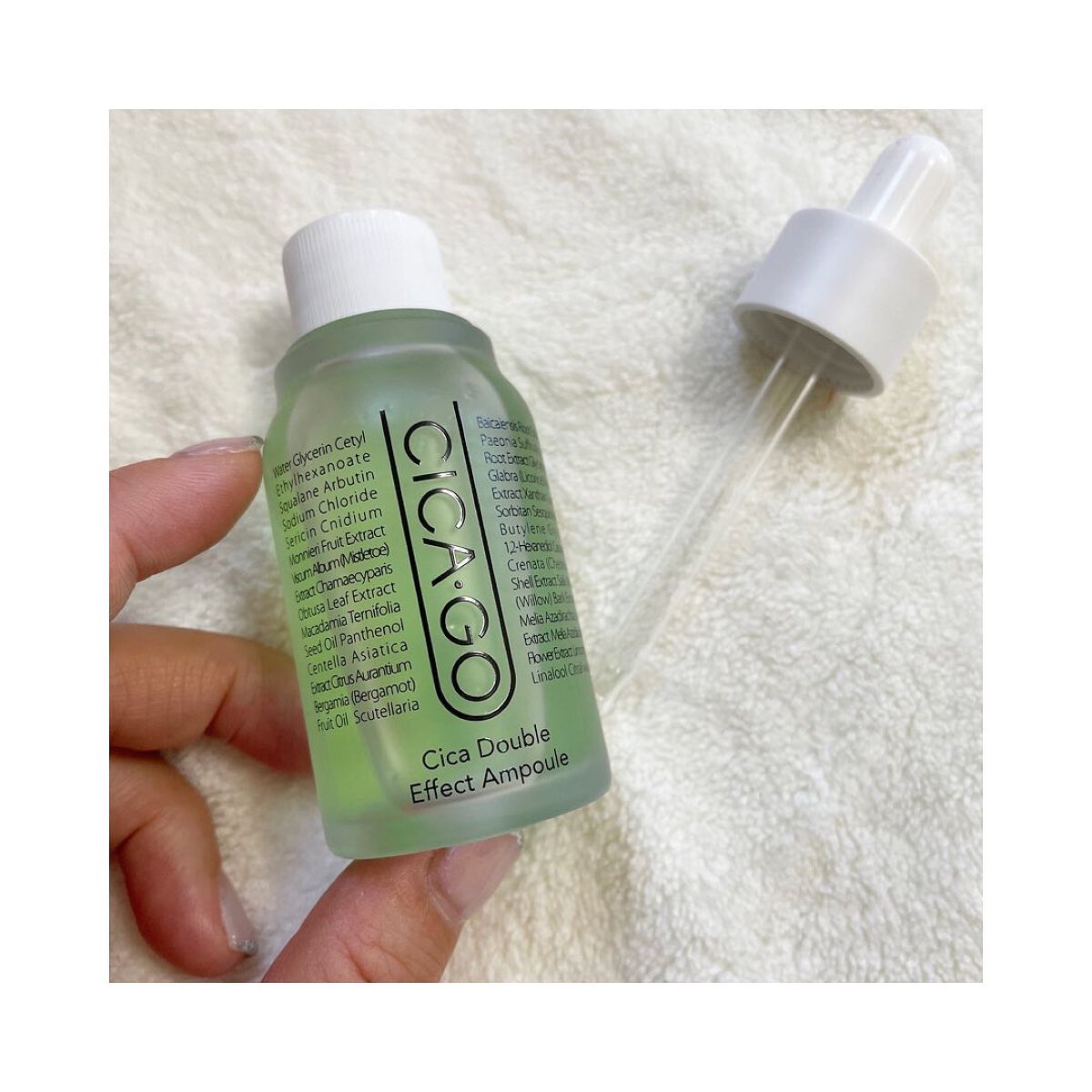 シカゴ― シカダブルエフェクトアンプル/ISOI/美容液を使ったクチコミ（2枚目）