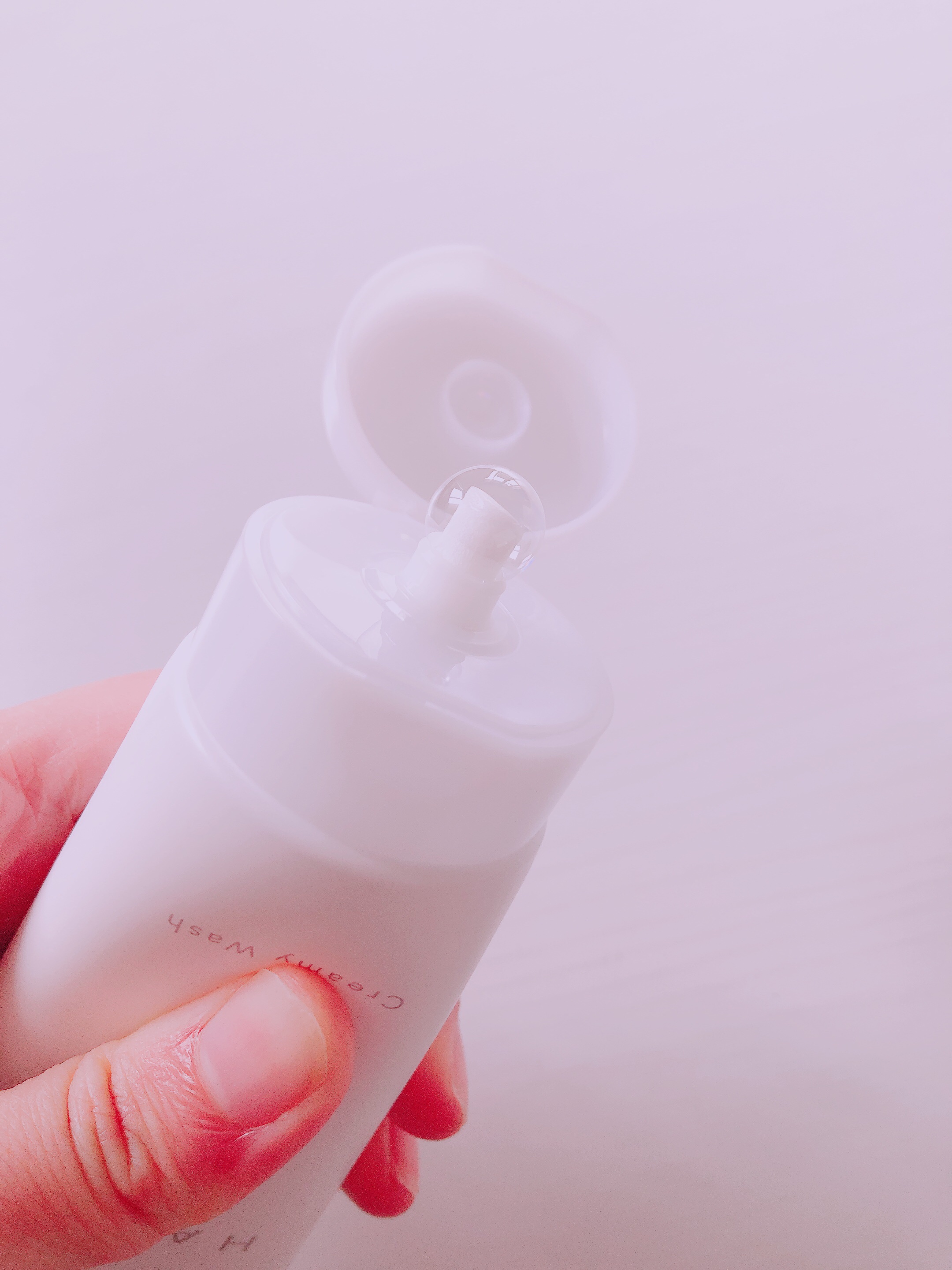 クリーミーウォッシュ/HALCA/洗顔フォームを使ったクチコミ（1枚目）