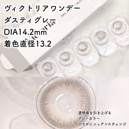 Victoria(ヴィクトリア)1day/Victoria/ワンデー(1DAY)カラコンを使ったクチコミ(2枚目)