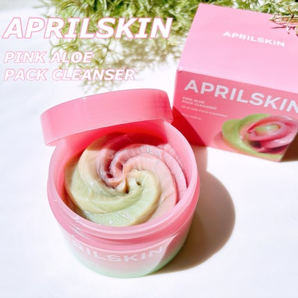 ピンクアロエメレンゲクレンザー/APRILSKIN/その他洗顔料を使ったクチコミ(1枚目)