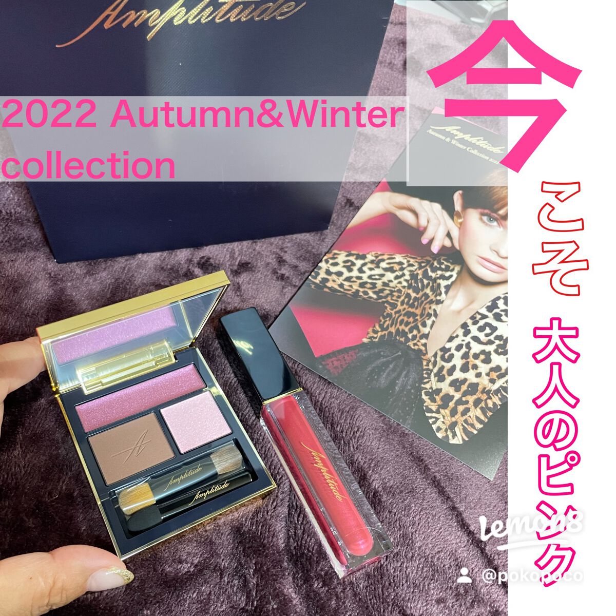 コンスピキュアス アイズ/Amplitude/アイシャドウパレットを使ったクチコミ（1枚目）