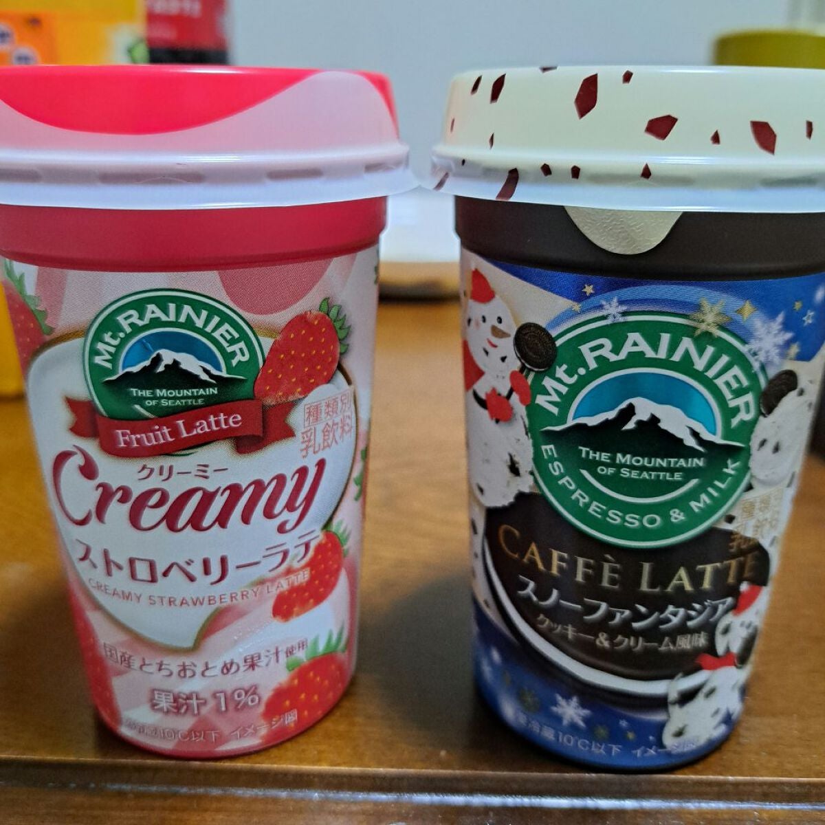 マウントレーニア カフェラッテ/森永乳業/ドリンクを使ったクチコミ(1枚目)