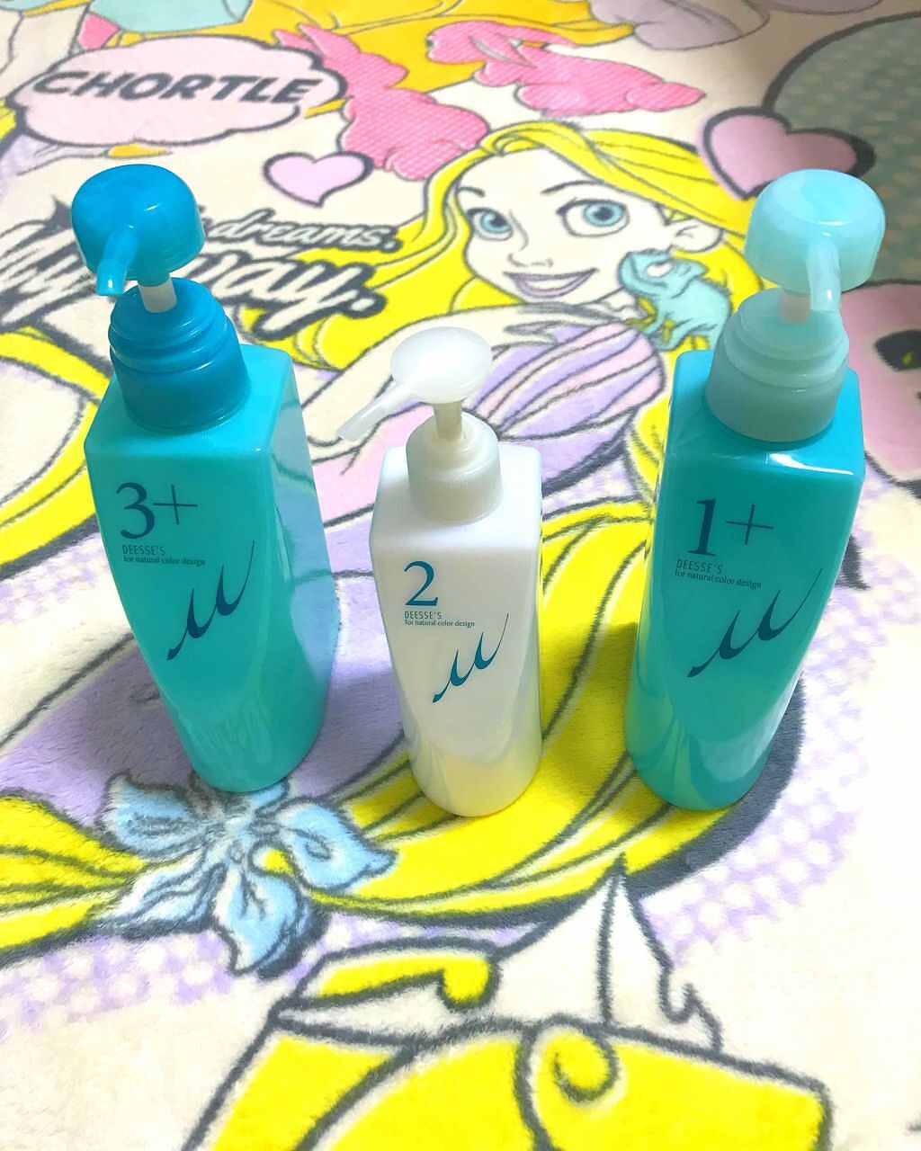 ディーセスリンケージミュー1x/ディーセス リンケージ/洗い流すヘアトリートメントを使ったクチコミ（1枚目）