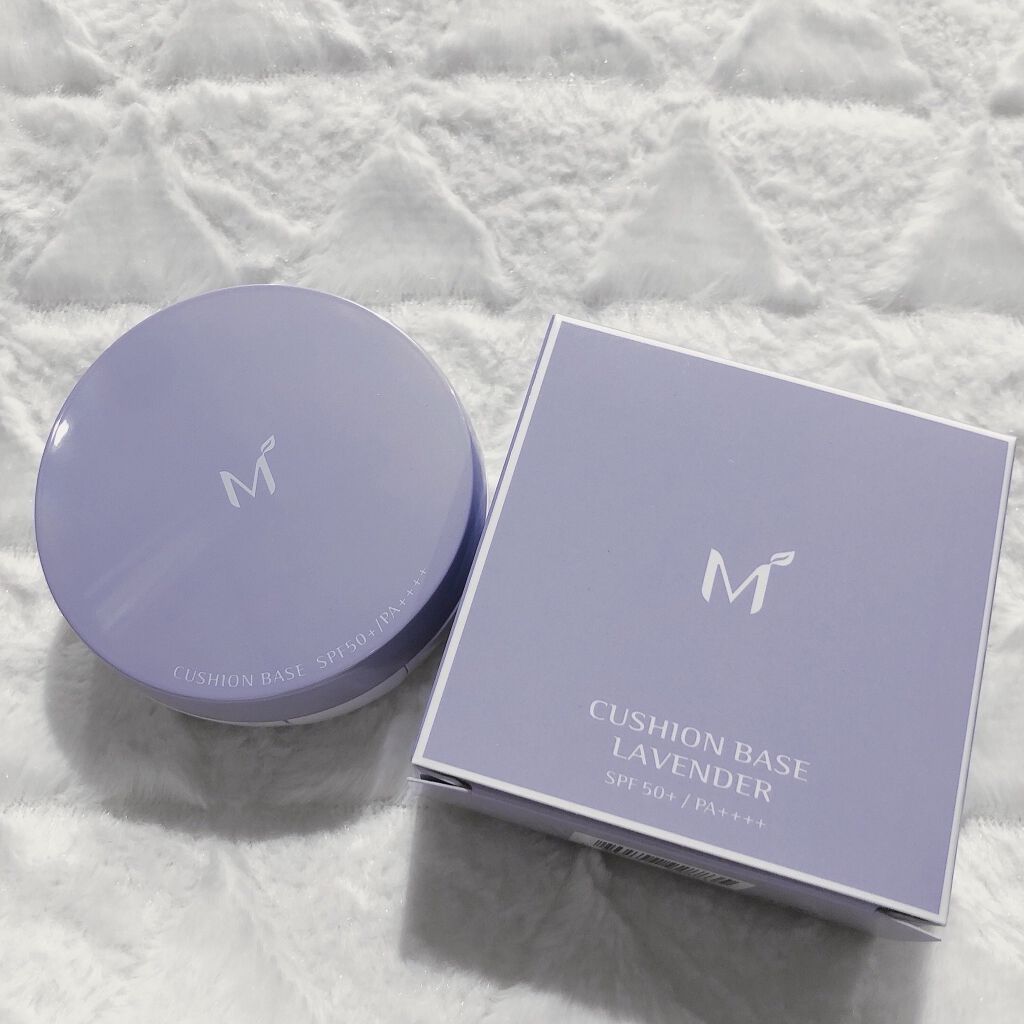 M クッションベース（ラベンダー）/MISSHA/化粧下地を使ったクチコミ（3枚目）