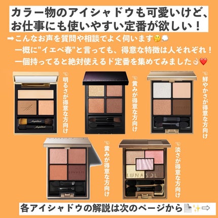 オーロライズアイズ/LUNASOL/アイシャドウパレットを使ったクチコミ(2枚目)