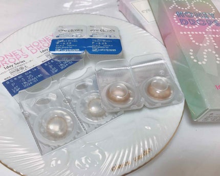 ハニードロップス/HONEY DROPS/カラーコンタクトレンズを使ったクチコミ(4枚目)