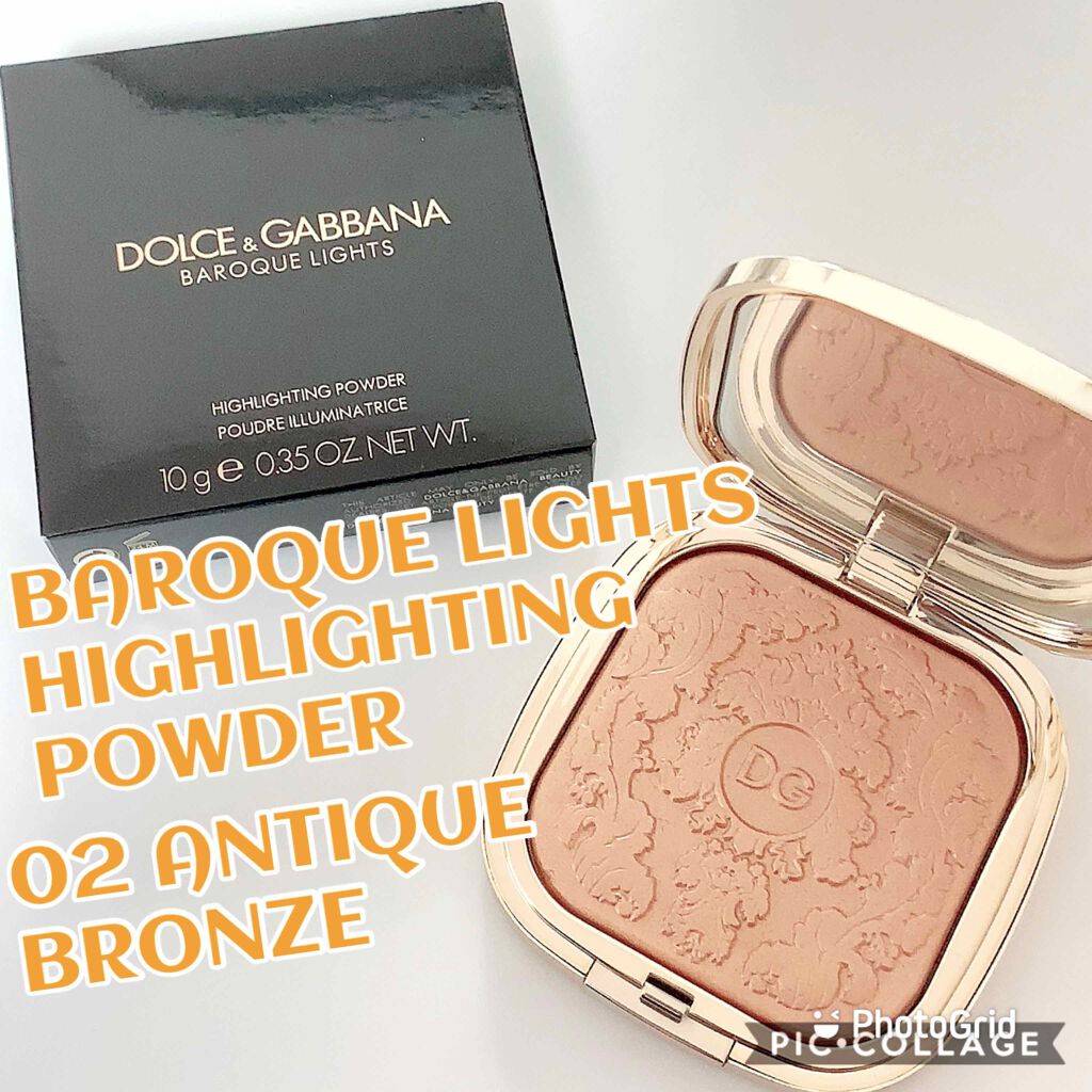 DOLCE&GABBANA BEAUTY バロックライト ハイライティングパウダーのクチコミ「皆さんこんにちは🐰💗🐰






#ドルチェ＆ガッパーナ
#バロックライトハイライティングパ.....」（1枚目）
