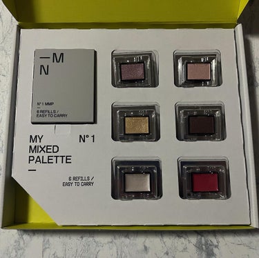 MN MN GIFTのクチコミ「#MNコスメ さんの #mymixedpalette 使っています✨

このMY MIXED .....」（1枚目）