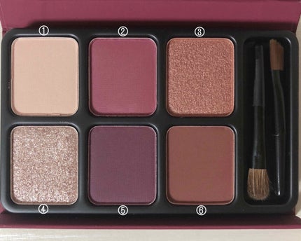 アイカラーパレット/heme/アイシャドウパレットを使ったクチコミ(2枚目)