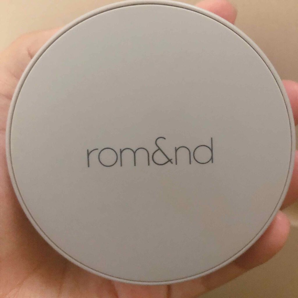 ゼロクッション/rom&nd/クッションファンデーションを使ったクチコミ(1枚目)