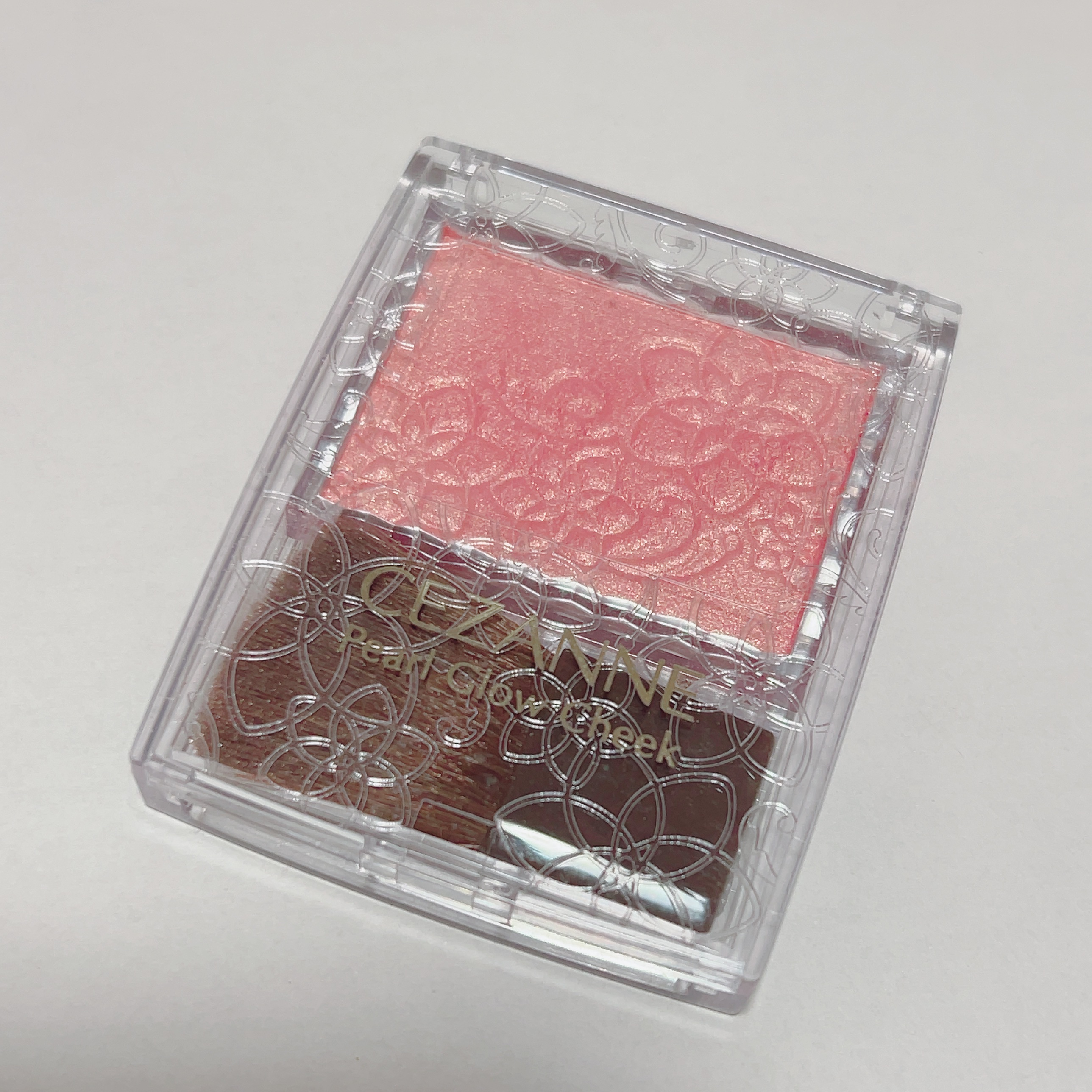 パールグロウチーク/CEZANNE/パウダーチークを使ったクチコミ（2枚目）