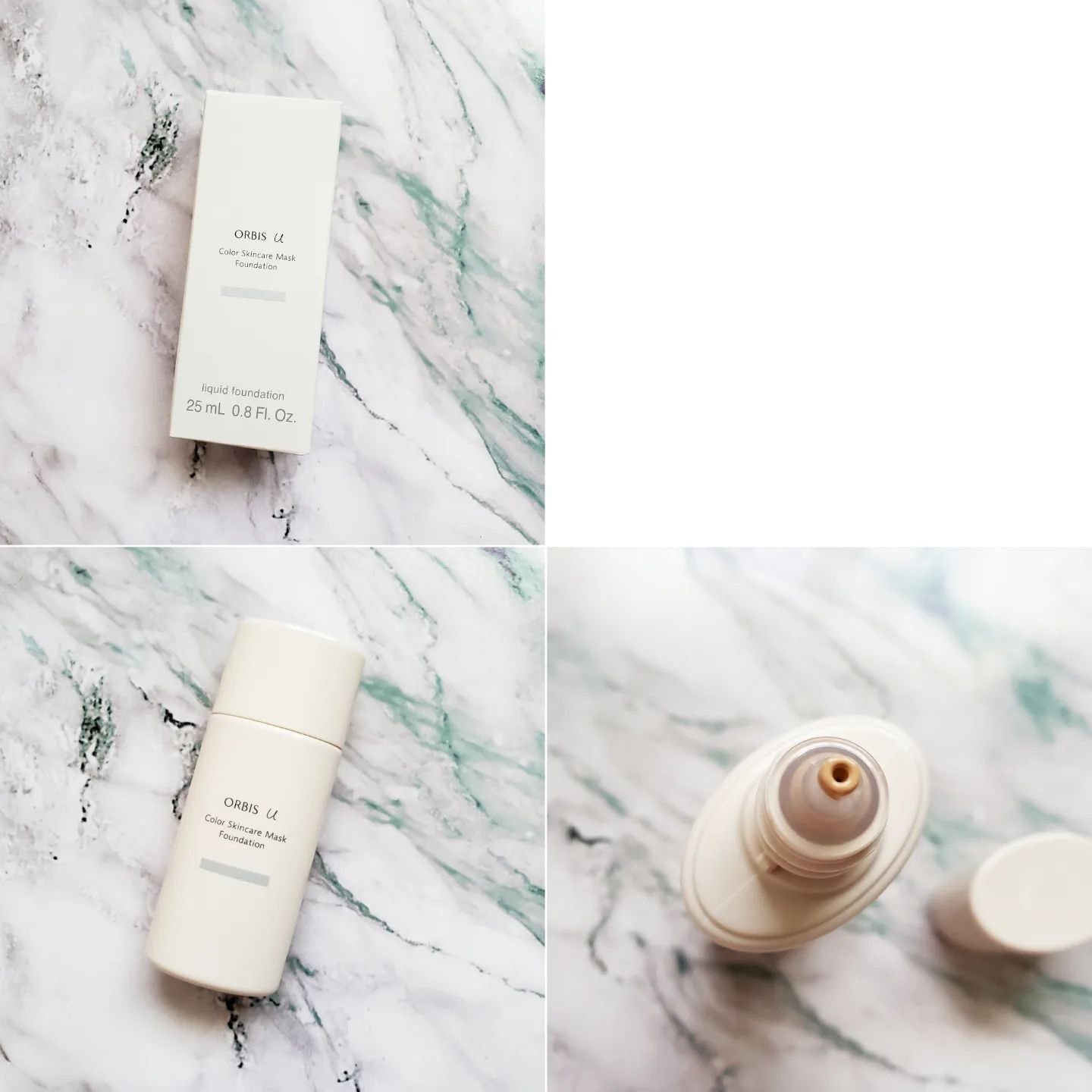 オルビスユー カラースキンケアマスク ファンデーション/オルビス/リキッドファンデーションを使ったクチコミ（3枚目）
