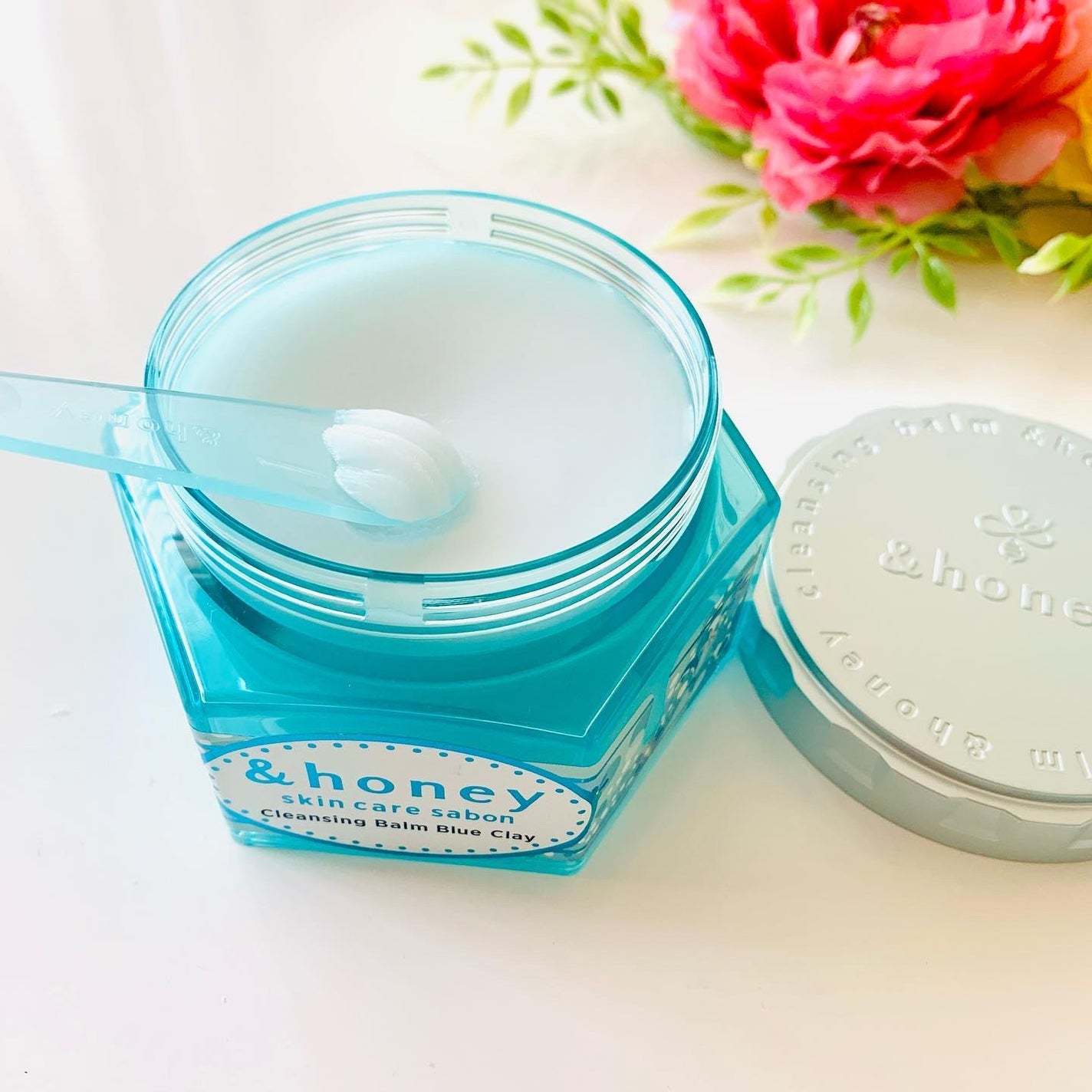 アンドハニー サボン クレンジングバーム ブルークレイ/&honey/クレンジングバームを使ったクチコミ(5枚目)