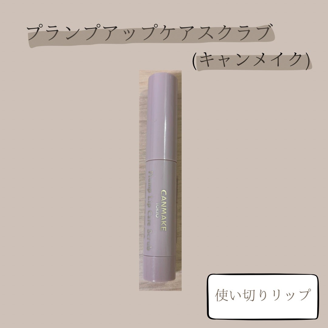 プランプリップケアスクラブ/キャンメイク/リップスクラブを使ったクチコミ(1枚目)