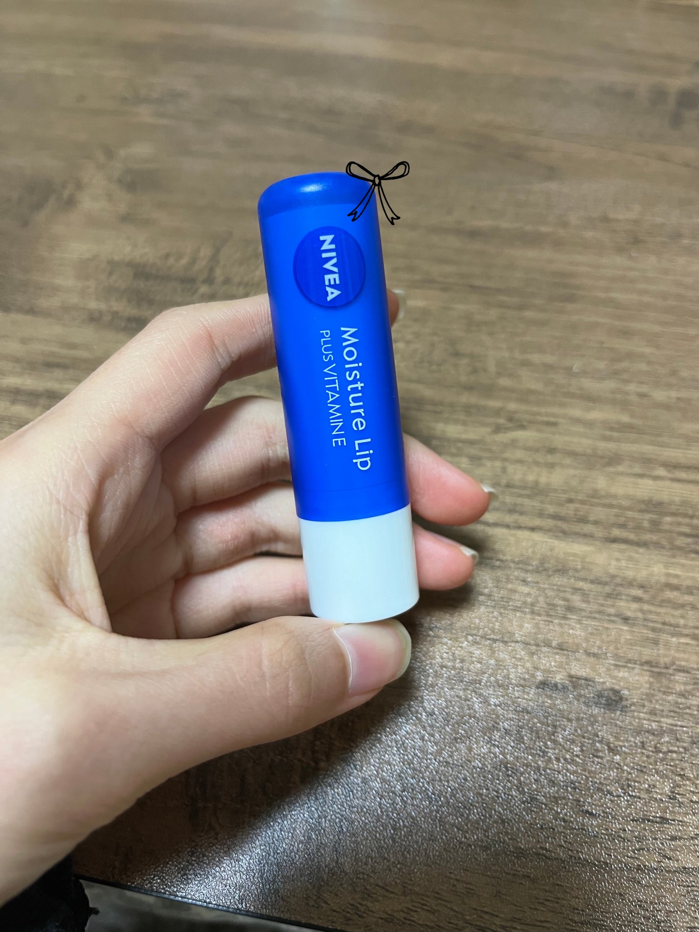 モイスチャーリップ ビタミンE/ニベア/リップクリームを使ったクチコミ(1枚目)