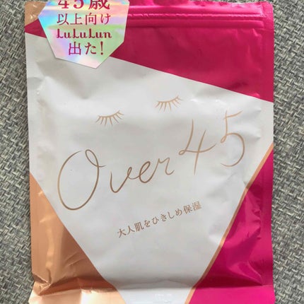 ルルルンOVER45 カメリアピンク(モイスト)/ルルルン/シートマスク・パックを使ったクチコミ(1枚目)