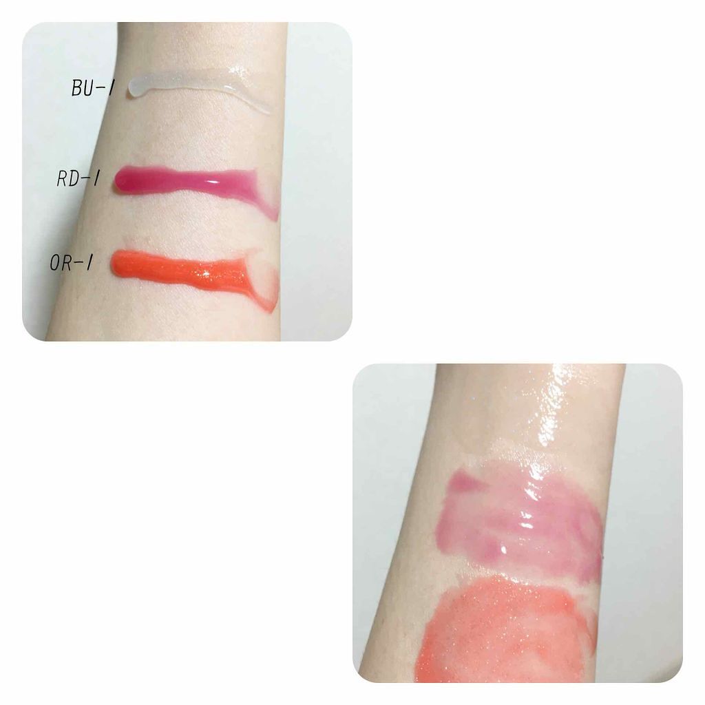 カラーエナメルグロス/KATE/リップグロスを使ったクチコミ(2枚目)