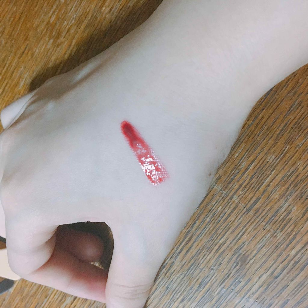 ディアダーリン ウォータージェルティント (アイスティント)/ETUDE/口紅を使ったクチコミ(2枚目)