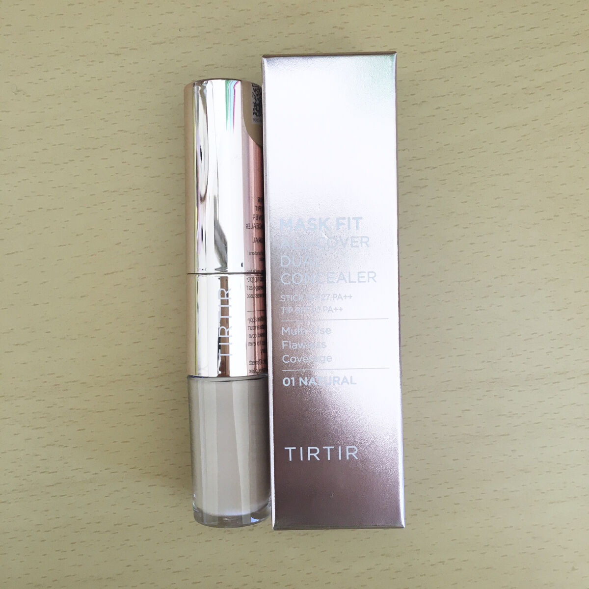 マスクフィットオールカバーデュアルコンシーラー/TIRTIR(ティルティル)/コンシーラーを使ったクチコミ（2枚目）
