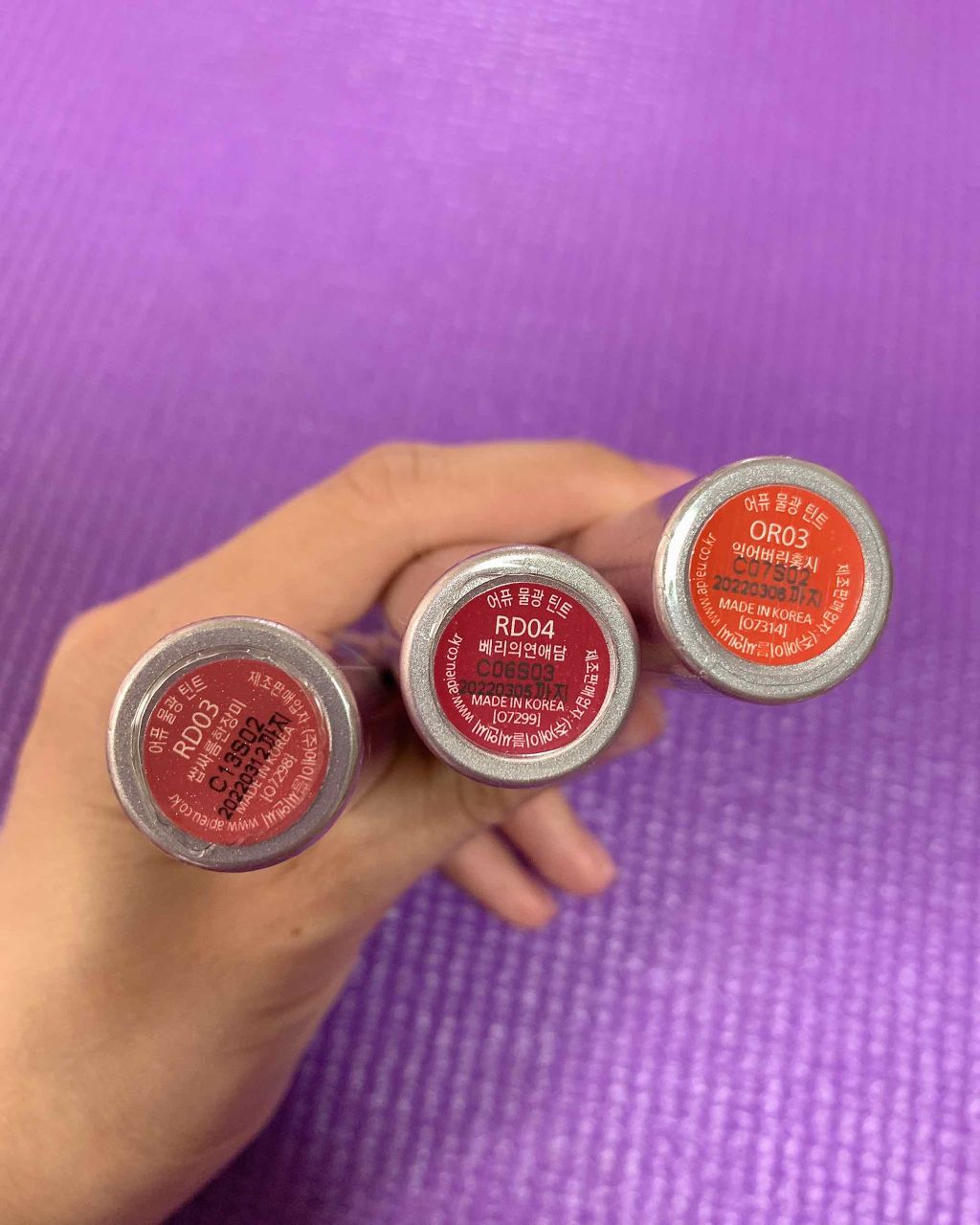 アピュー ウォーターライト ティント/A’pieu/リップティントを使ったクチコミ(2枚目)