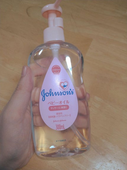 ジョンソンベビーオイル微香性/ジョンソンベビー/ボディオイルを使ったクチコミ(1枚目)