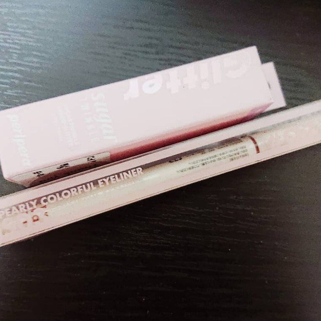 シュガー トゥインクル リキッド グリッター/PERIPERA/グリッターを使ったクチコミ（1枚目）