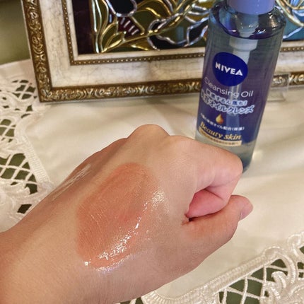 ニベア クレンジングオイル ビューティースキン/ニベア/オイルクレンジングを使ったクチコミ(4枚目)
