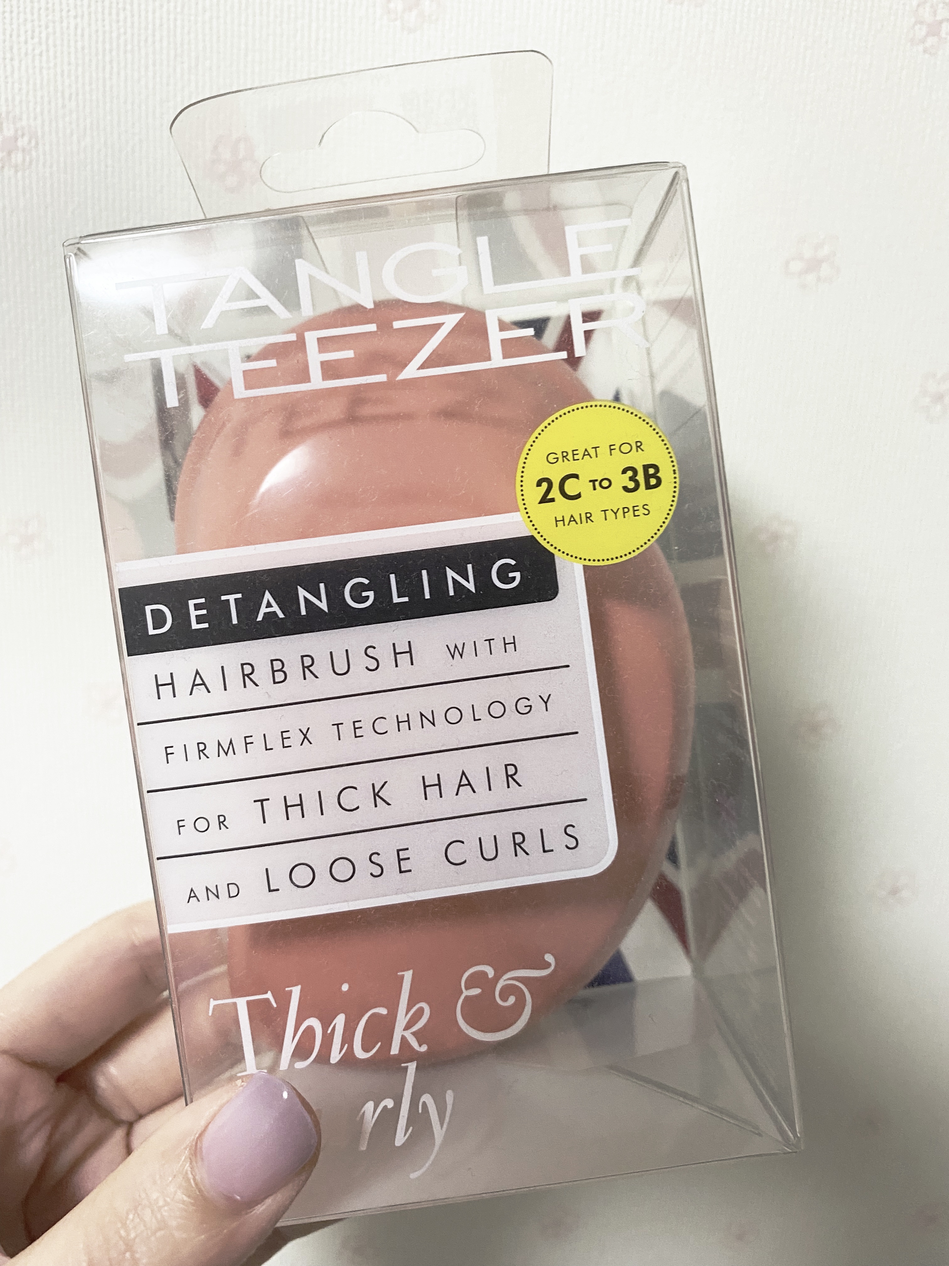 ザ・オリジナル ハード＆ボリューム/TANGLE TEEZER/ヘアブラシを使ったクチコミ（1枚目）