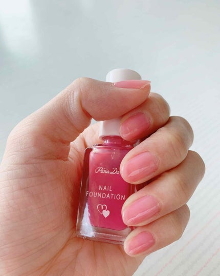 ネイルファンデーション/パラドゥ/マニキュアを使ったクチコミ(1枚目)