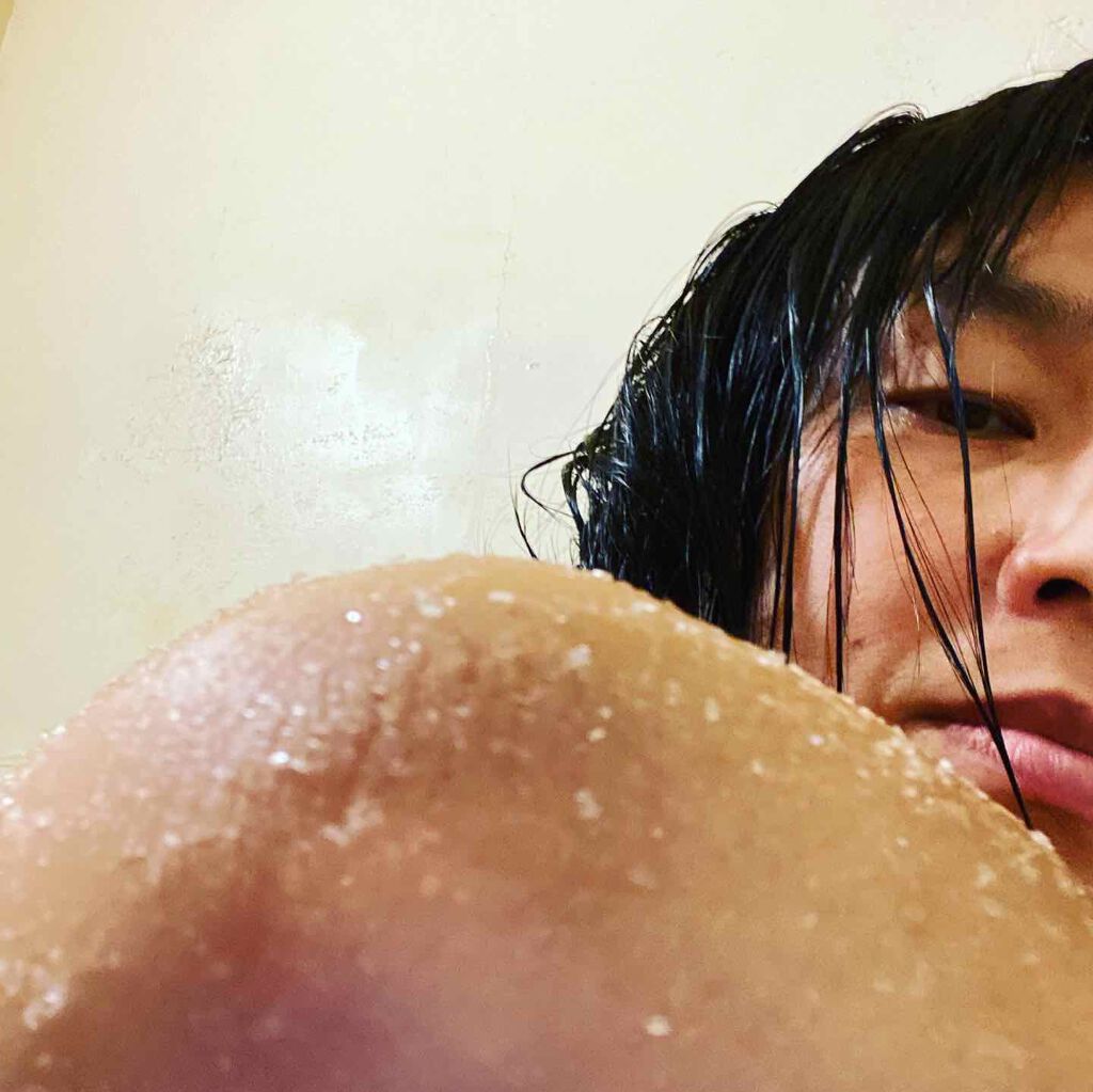 シークリスタルス エプソムソルト オリジナル/sea crystals/無機塩系入浴剤を使ったクチコミ(4枚目)