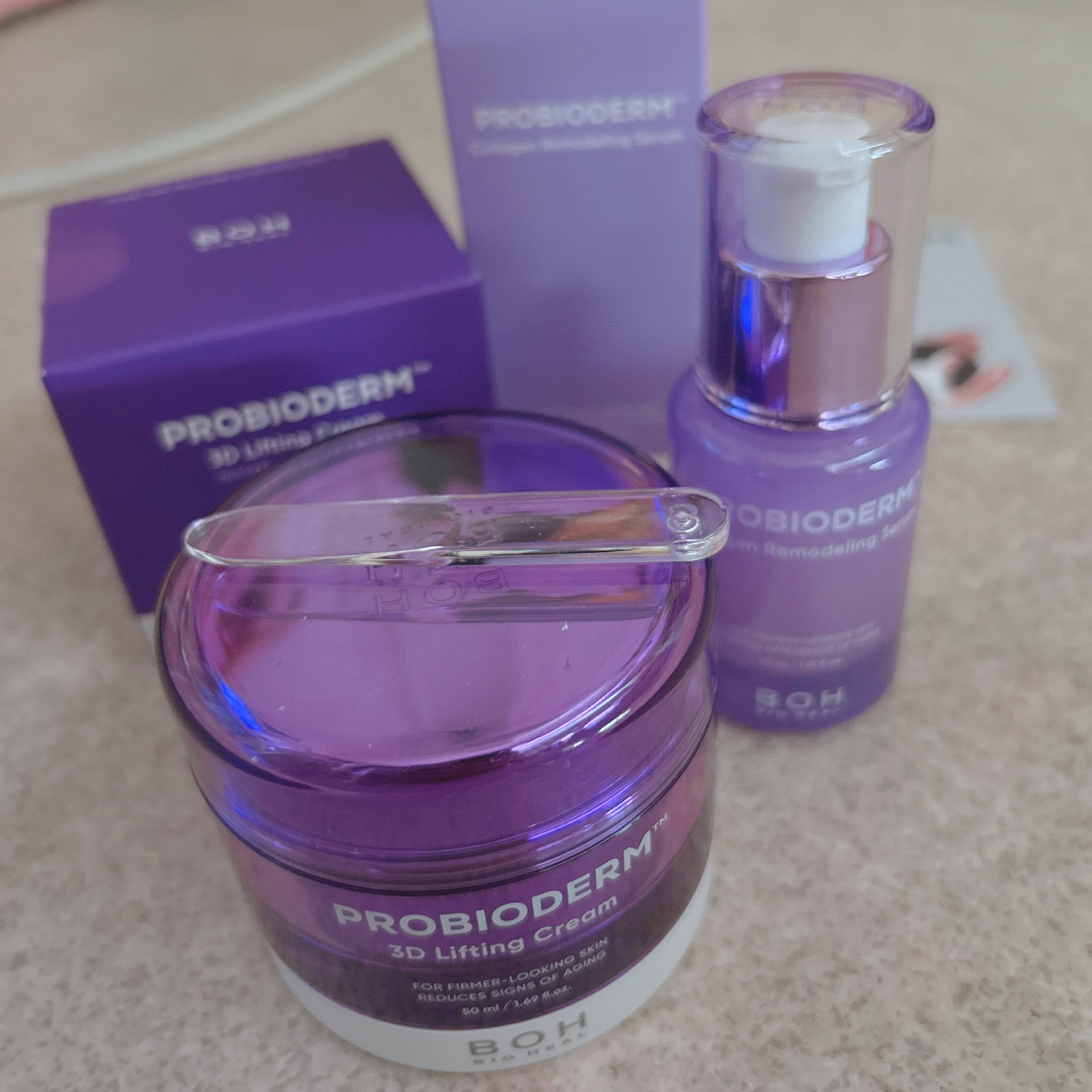 バイオヒールボ プロバイオダーム 3Dリフティングクリーム/BIOHEAL BOH/フェイスクリームを使ったクチコミ（2枚目）